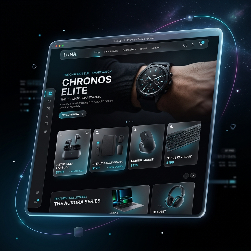 Luxury E-Commerce Design